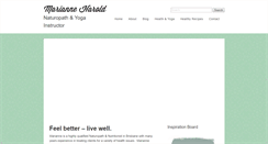 Desktop Screenshot of naturopathbrisbanewest.com
